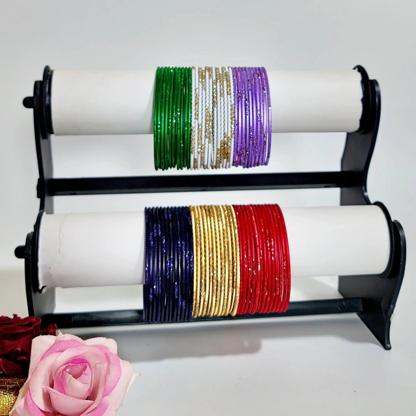 6 Dozen Bangles Combo - Saajha Fashion