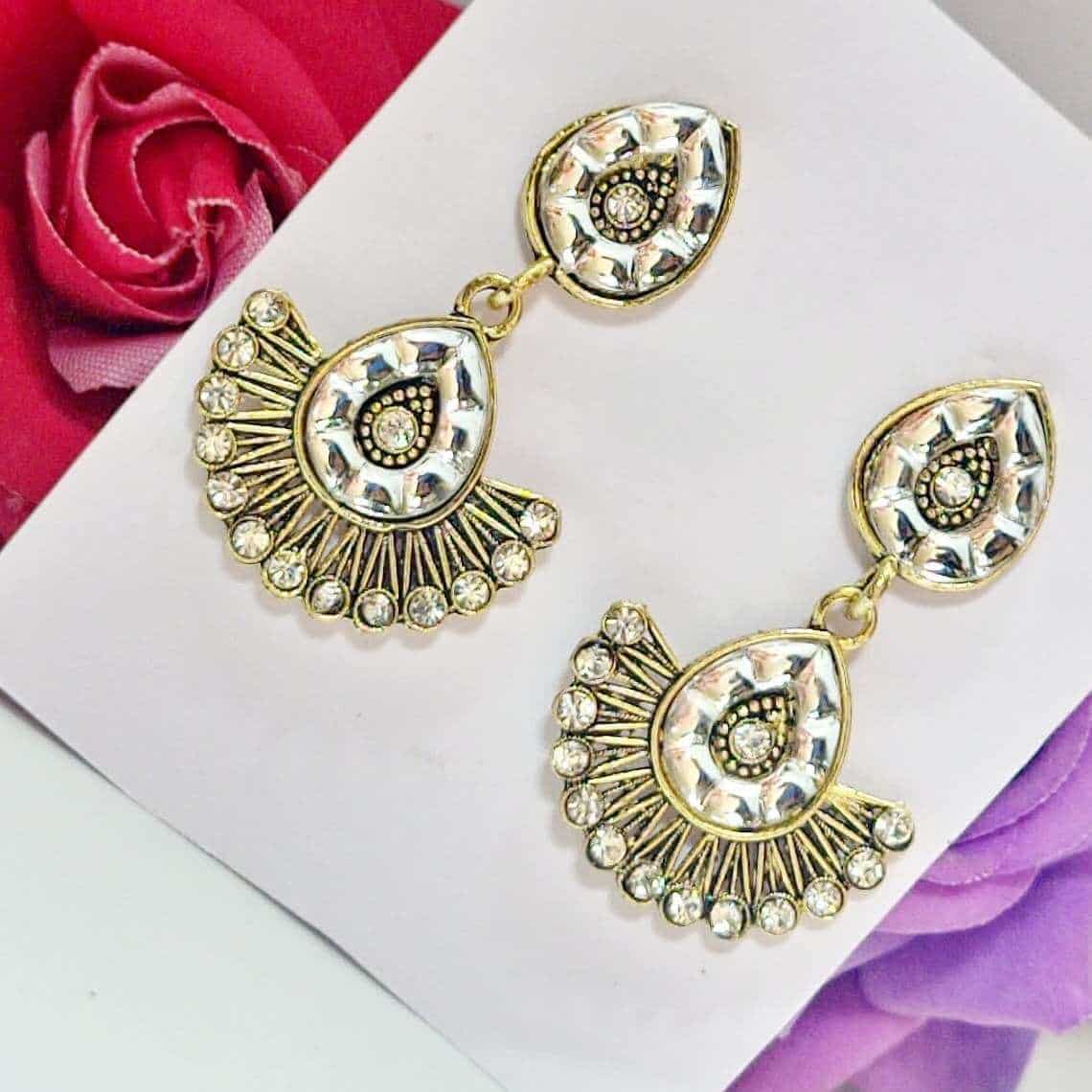 Scarlet Temptation Earring - Saajha Fashion