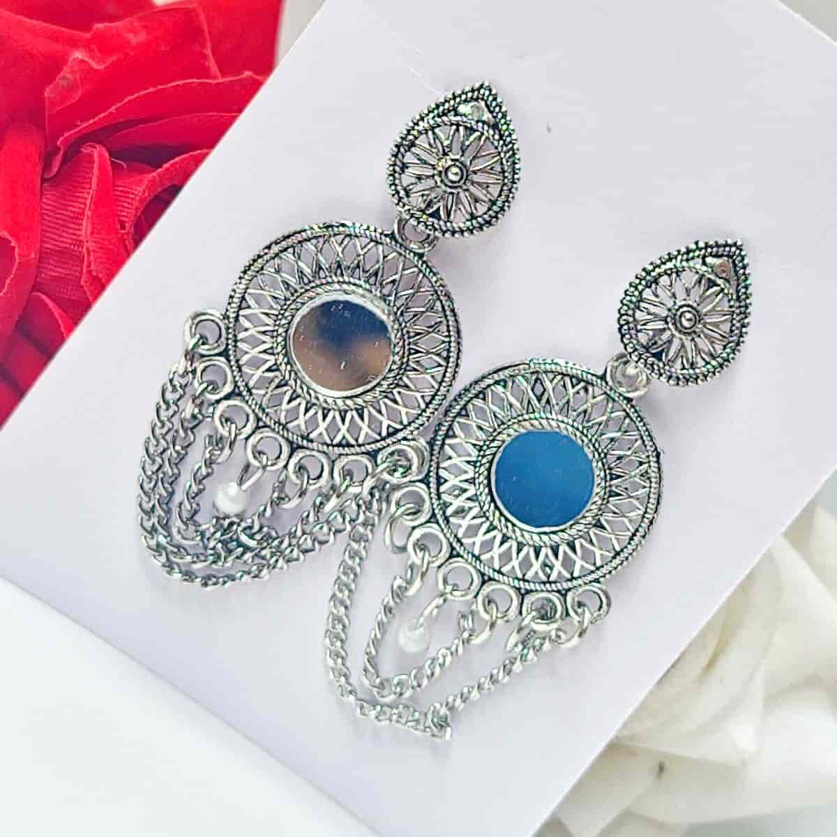 Mirror Earring - Saajha Fashion