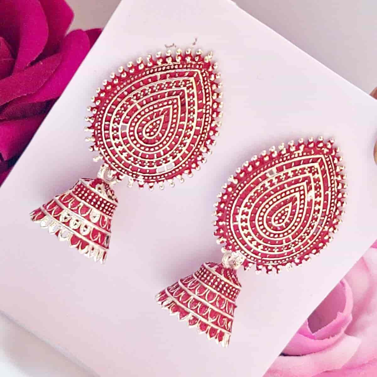 Amethyst Amour Earrings - Saajha Fashion