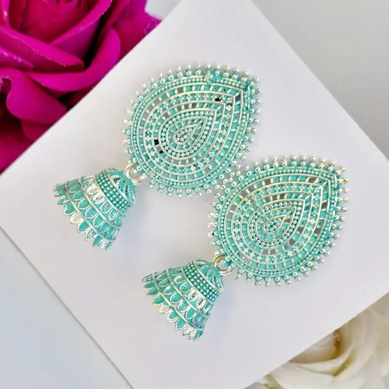 Amethyst Amour Earrings - Saajha Fashion