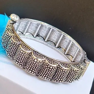 Silver Breeze Kada - Saajha Fashion