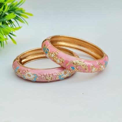 Rose  Enamel Kada