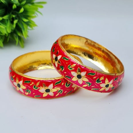 Pink Blossom Bangles