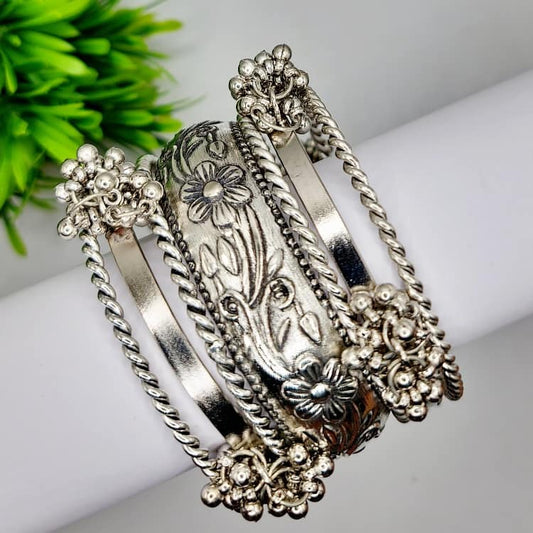 Trendy Metallic Bangles
