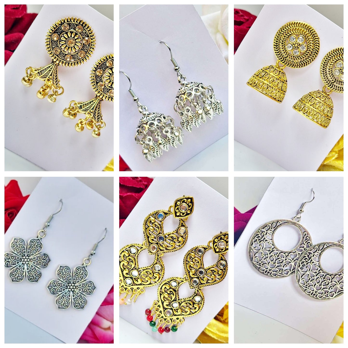 Infinity Earrings Combo