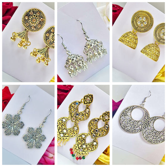 Infinity Earrings Combo
