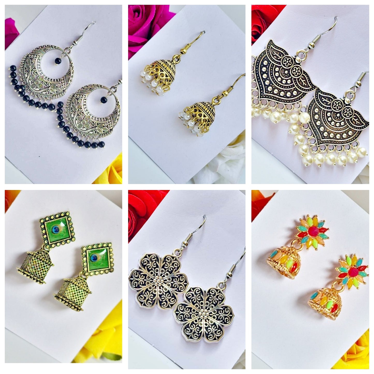 Jhumki Earrings Combo