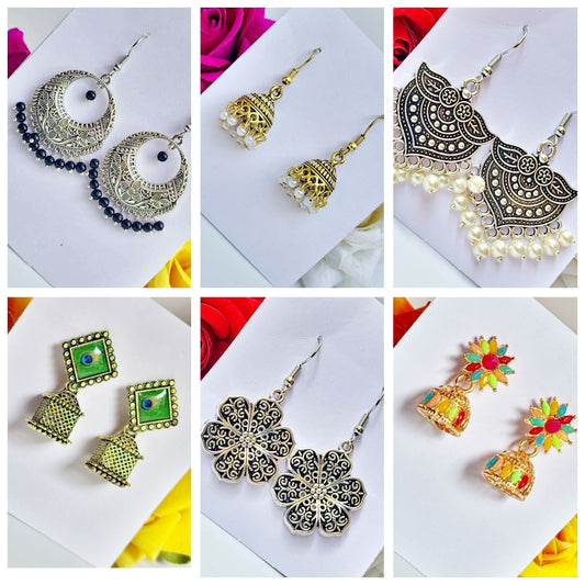 Jhumki Earrings Combo