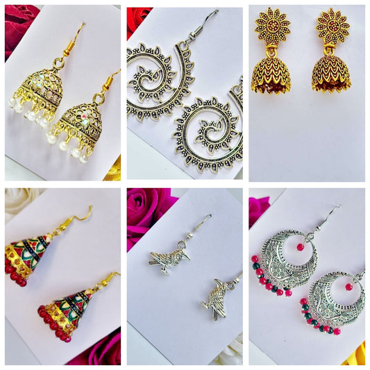 Sparkle Beaded Earrings Combo