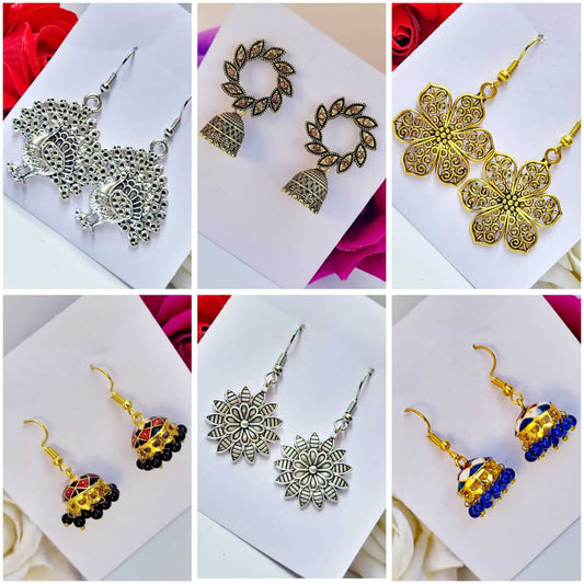Antique Studs Earrings - Saajha Fashion