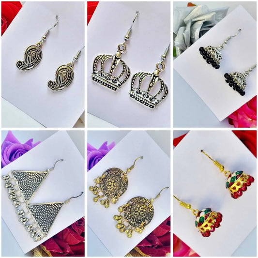 Starlight Studs Earrings - Saajha Fashion
