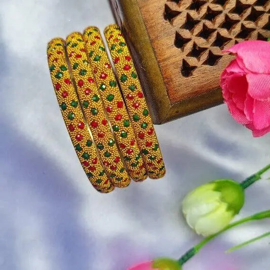 DualGleam  Bangles Set - Saajha Fashion