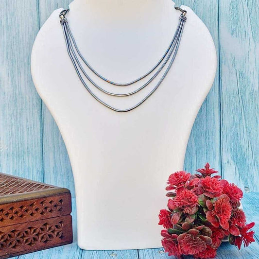 Antique Radiance Neck Chain - Saajha Fashion