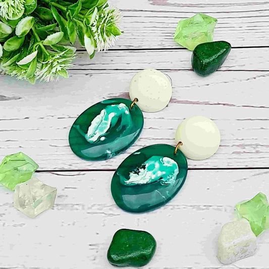 Ivory Inspired Earrings - Saajha Fashion