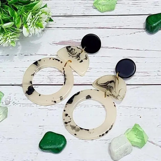 Ivory Inspired Earrings - Saajha Fashion