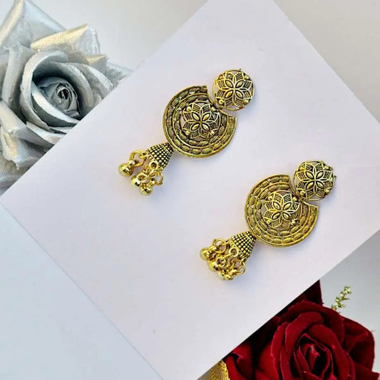 Noir Hanging Earring - Saajha Fashion