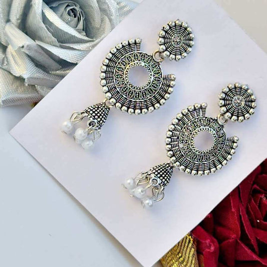 Noir Hanging Earring - Saajha Fashion