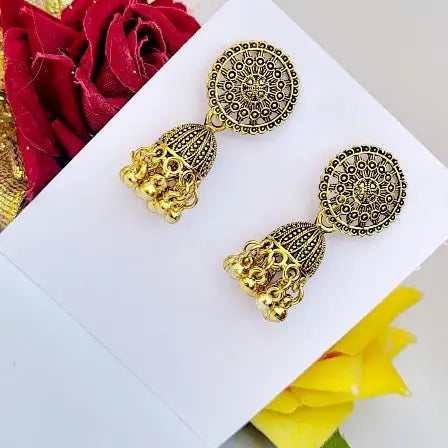 Noir Hanging Earring - Saajha Fashion