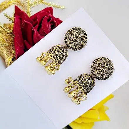 Noir Hanging Earring - Saajha Fashion