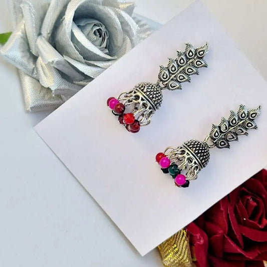 Noir Hanging Earring - Saajha Fashion