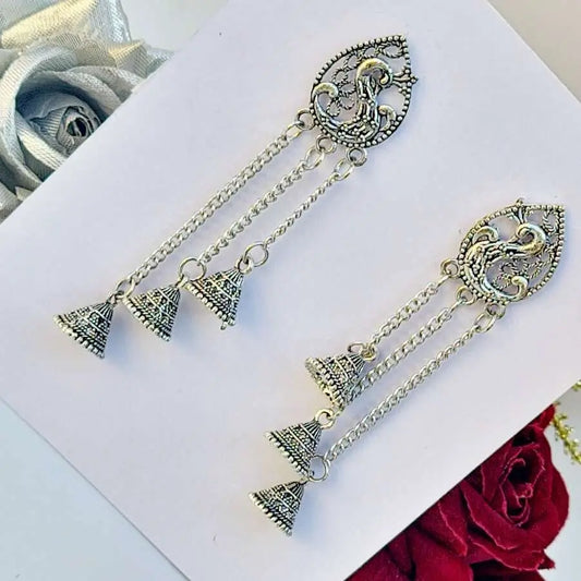 Noir Hanging Earring - Saajha Fashion