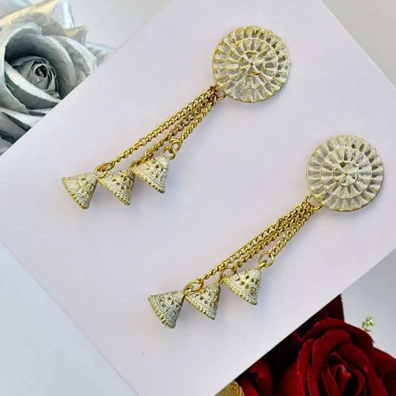Noir Hanging Earring - Saajha Fashion