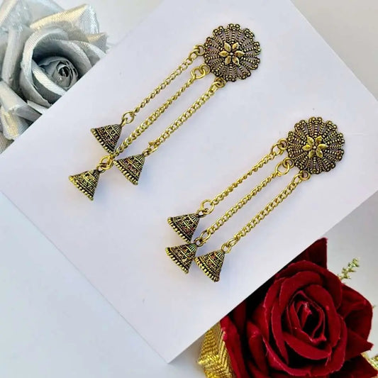 Noir Hanging Earring - Saajha Fashion