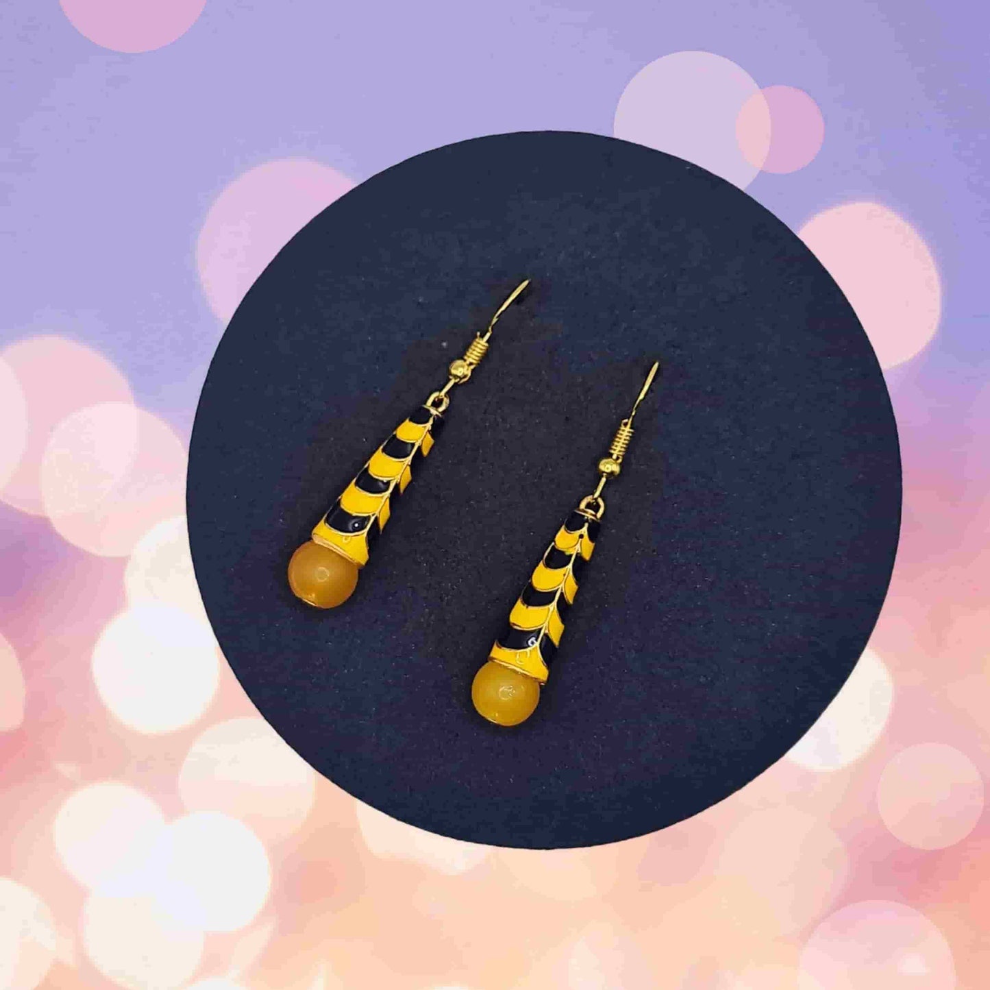 Meenakari Dangler Earring - Saajha Fashion