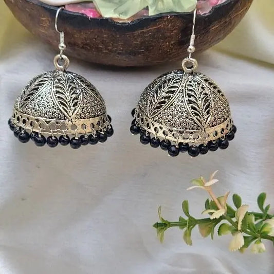 Beaded Elegance Jhumki - Saajha Fashion