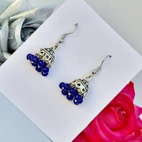 Beaded Elegance Jhumki - Saajha Fashion