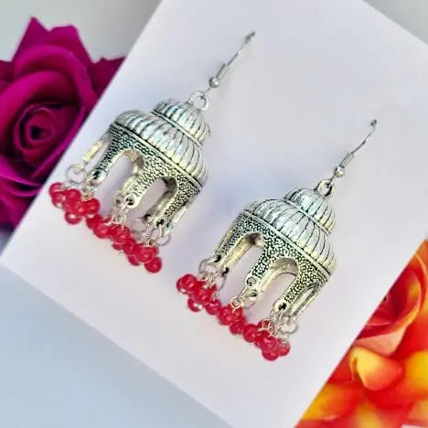 Beaded Elegance Jhumki - Saajha Fashion
