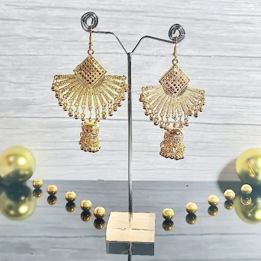 Gold plated Earring - Saajha Fashion