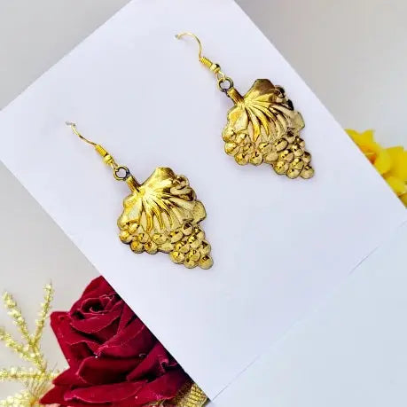 Golden Temptation Earring - Saajha Fashion