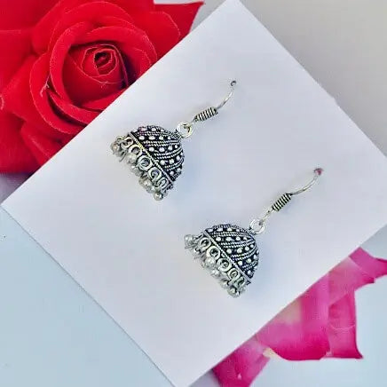 Beaded Elegance Jhumki - Saajha Fashion