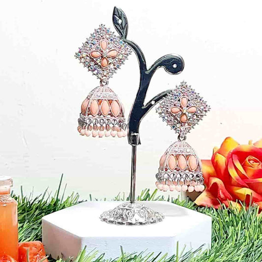Kundan Delight Jhumki - Saajha Fashion