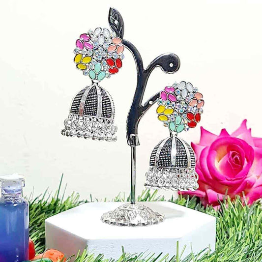 Kundan Delight Jhumki - Saajha Fashion