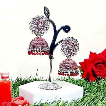 Whimsical Whirl Jhumka - Saajha Fashion