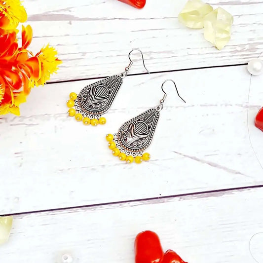 Enchanted Oxidised Earring - Saajha Fashion