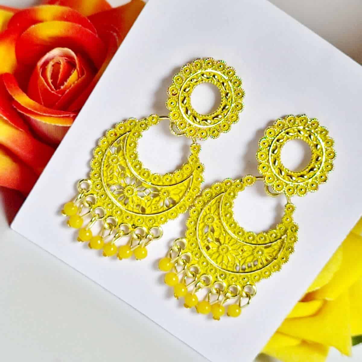 Celestial Glow Earring - Saajha Fashion