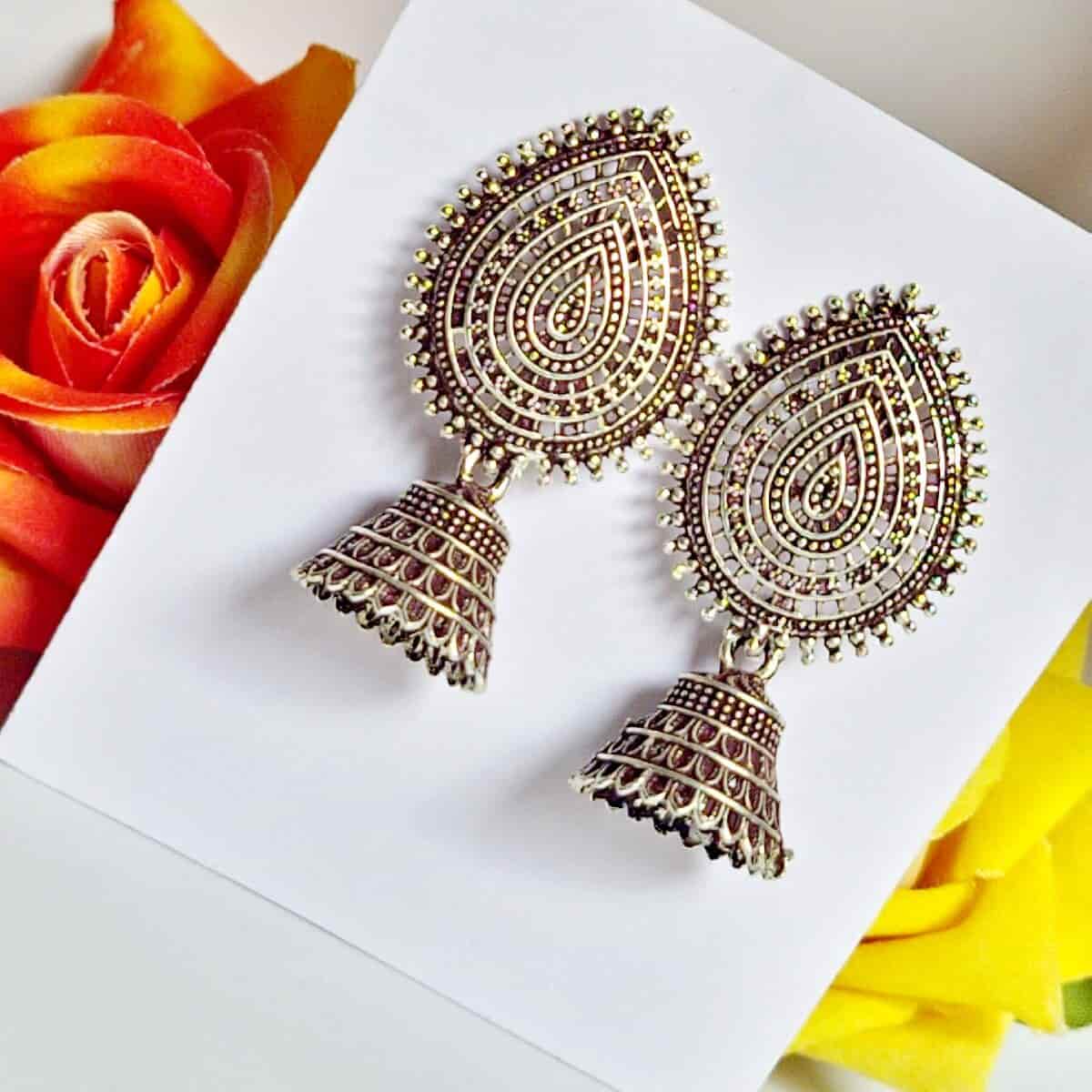 Amethyst Amour Earrings - Saajha Fashion