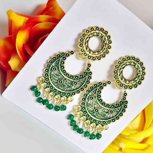 Celestial Glow Earring - Saajha Fashion