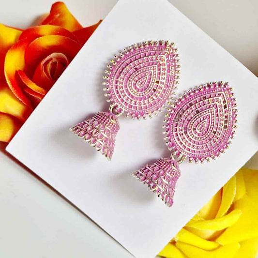 Amethyst Amour Earrings - Saajha Fashion