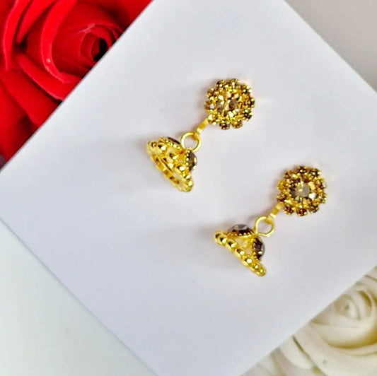 Ruby Radiance  Earring - Saajha Fashion