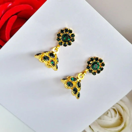 Ruby Rhapsody Earring - Saajha Fashion