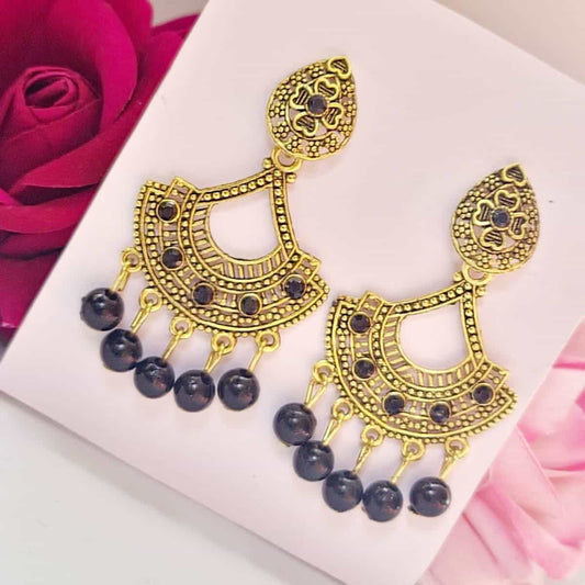 Gilded Gleam Earring - Saajha Fashion