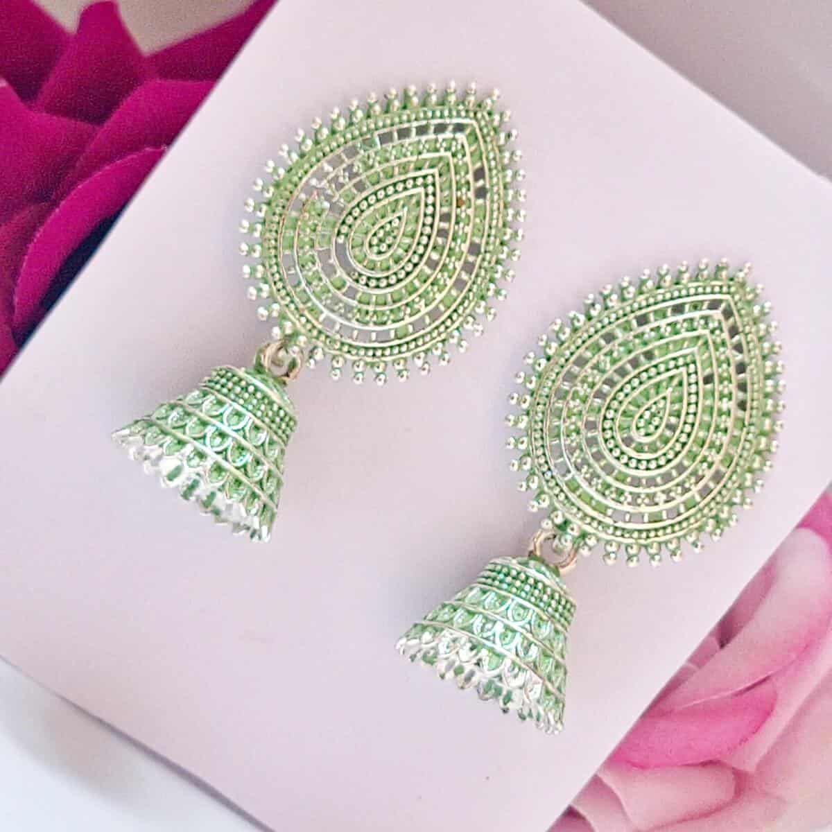 Amethyst Amour Earrings - Saajha Fashion