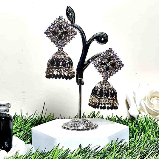 Kundan Delight Jhumki - Saajha Fashion