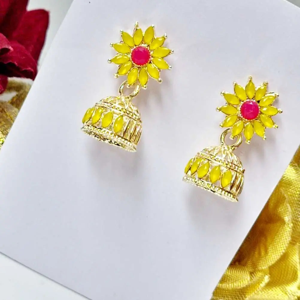 Sunrise Sparkle Earring - Saajha Fashion
