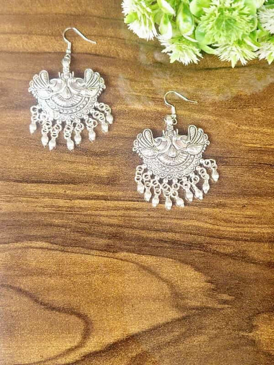 Silver Serenade Earring - Saajha Fashion